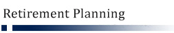 Retirement Planning